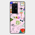 Travelogue Treasures Glass Case Cover For Vivo X70 Pro Plus 5G