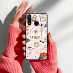 Travelogue Treasures Glass Case Cover For iQOO - ShopOnCliQ