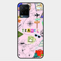 Travelogue Treasures Glass Case Cover For Vivo Y21G