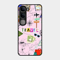 Travelogue Treasures Glass Case Cover For Vivo Y300 5G