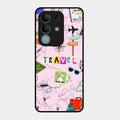 Travelogue Treasures Glass Case Cover For Vivo Y31 Pro 5G