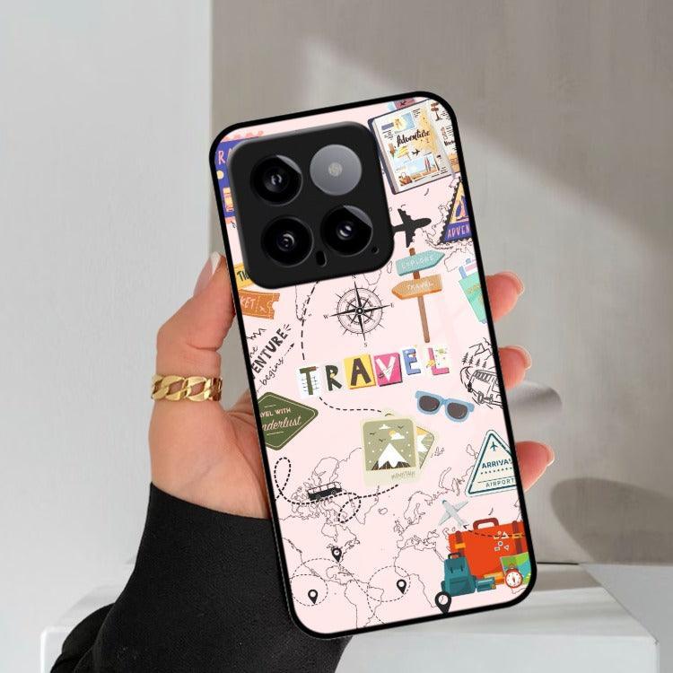 Travelogue Treasures Glass Case Cover For Redmi/Xiaomi - ShopOnCliQ