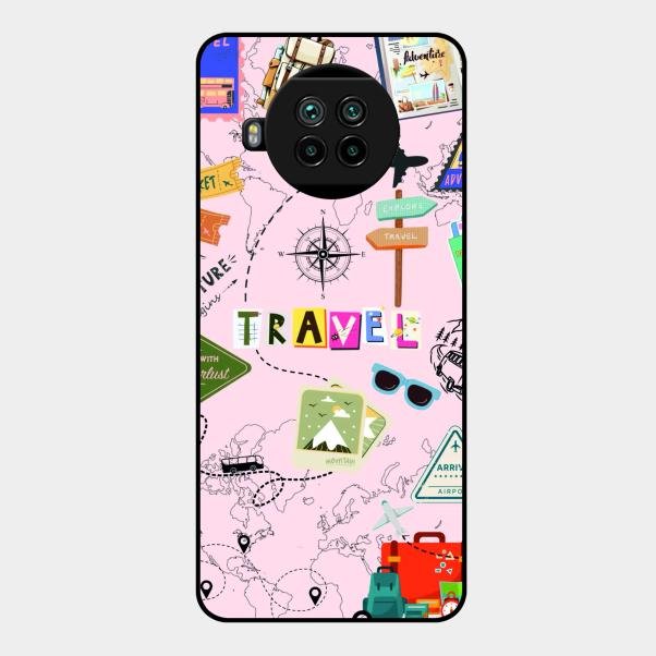 Travelogue Treasures Glass Case Cover For Xiaomi Mi 10I 5G