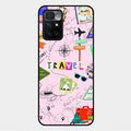 Travelogue Treasures Glass Case Cover For Xiaomi Redmi 10 Prime