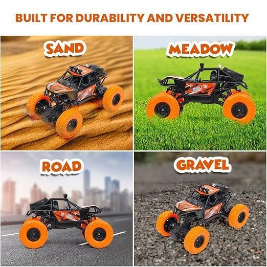 Rechargeable Remote Control Off-Road Monster Truck with 2.4GHz Frequency and Smoke Effect - ShopOnCliQ