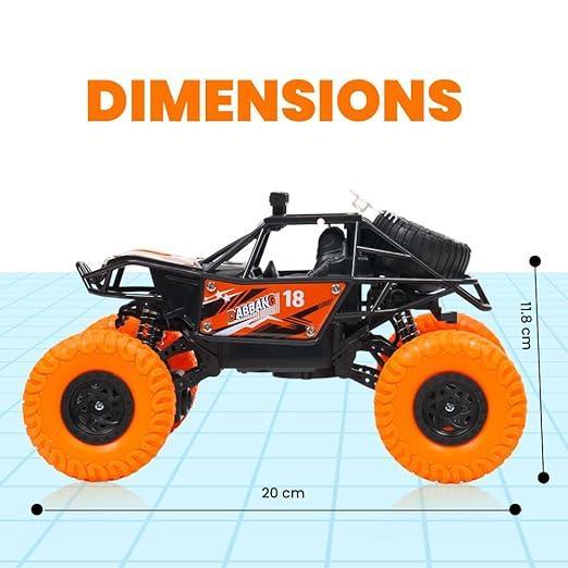 Rechargeable Remote Control Off-Road Monster Truck with 2.4GHz Frequency and Smoke Effect - ShopOnCliQ