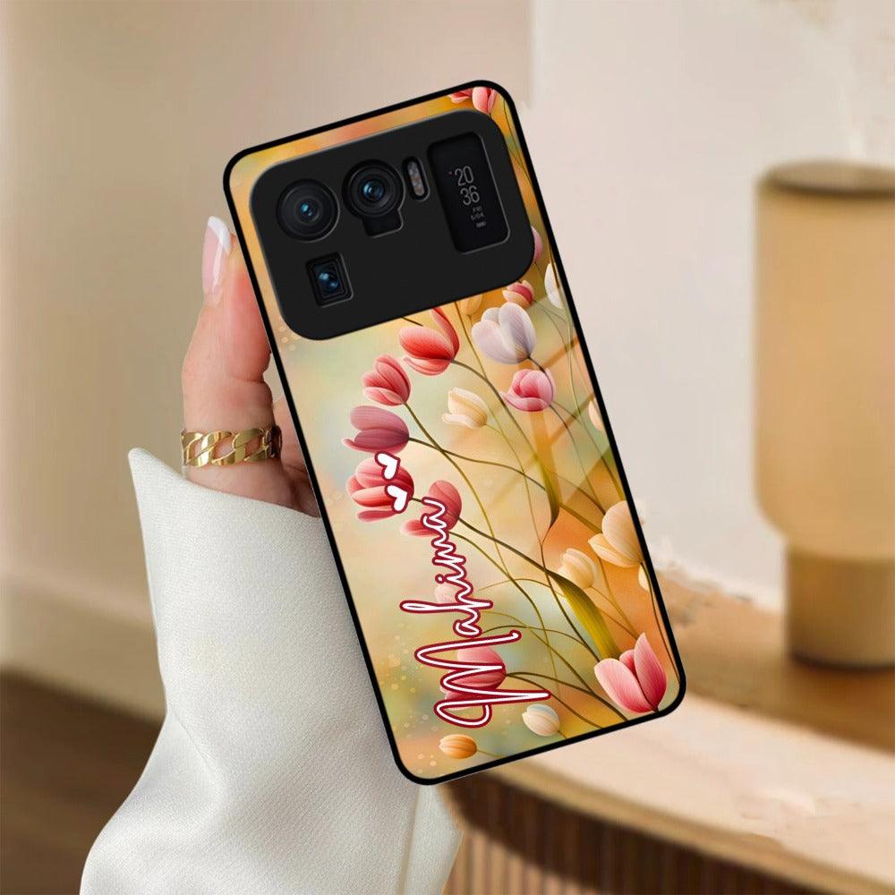 Tulip Floral Glass Case Cover For Redmi/Xiaomi - ShopOnCliQ
