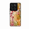 Tulip Floral Glass Case Cover For Motorola Edge 60 Stylus 5G