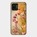 Tulip Floral Glass Case Cover For Nothing Phone 2