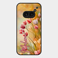 Tulip Floral Glass Case Cover For Nothing Phone 2A 5G