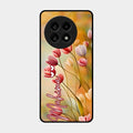 Tulip Floral Glass Case Cover For Oneplus 13R 5G