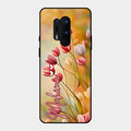 Tulip Floral Glass Case Cover For Oneplus 8 Pro