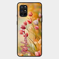 Tulip Floral Glass Case Cover For Oneplus 8T