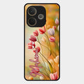Tulip Floral Glass Case Cover For Oppo A5 Pro 5G