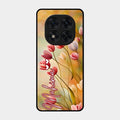 Tulip Floral Glass Case Cover For Poco X7 5G