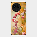 Tulip Floral Glass Case Cover For Realme 11X 5G