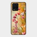 Tulip Floral Glass Case Cover For Realme 8 Pro