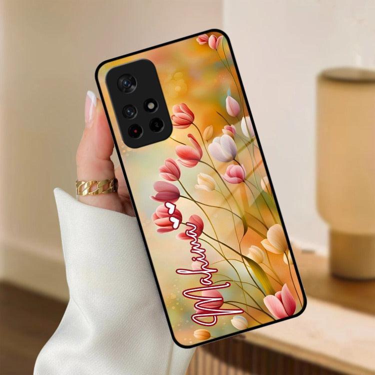 Tulip Floral Glass Case Cover For Poco - ShopOnCliQ