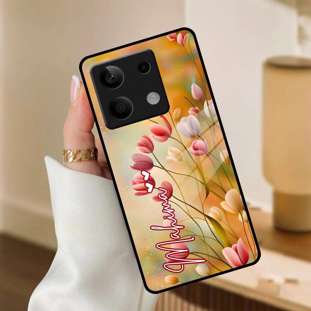 Tulip Floral Glass Case Cover For Redmi/Xiaomi - ShopOnCliQ