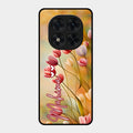 Tulip Floral Glass Case Cover For Redmi Note 15 Pro Plus 5G