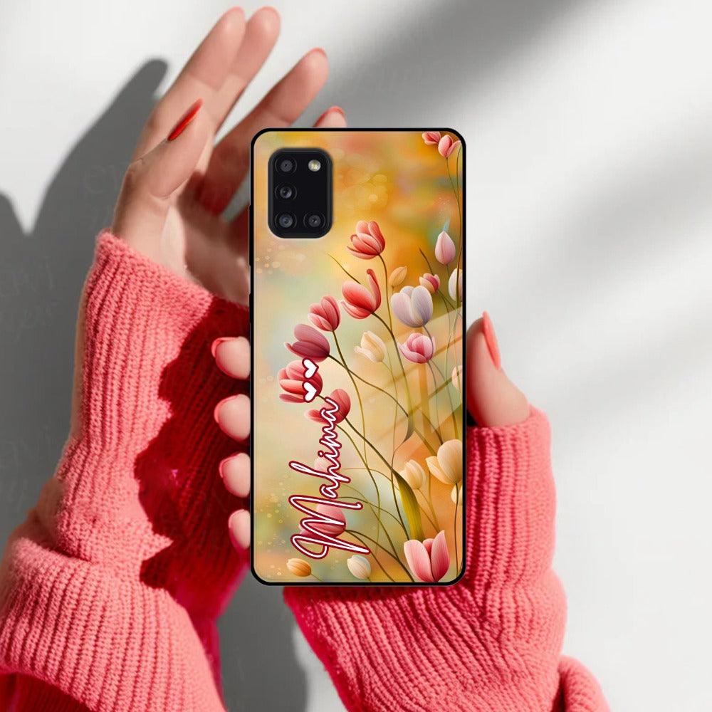 Tulip Floral Glass Case Cover For Samsung - ShopOnCliQ