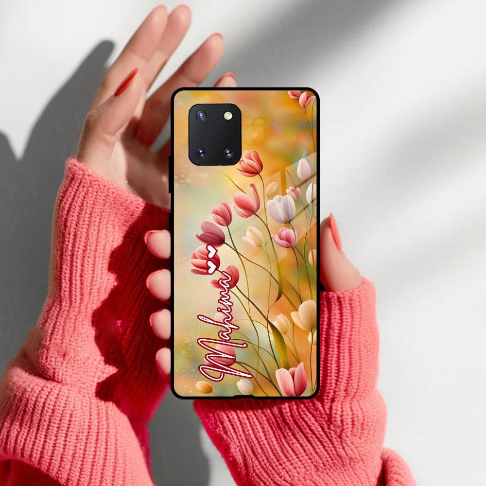 Tulip Floral Glass Case Cover For Samsung - ShopOnCliQ
