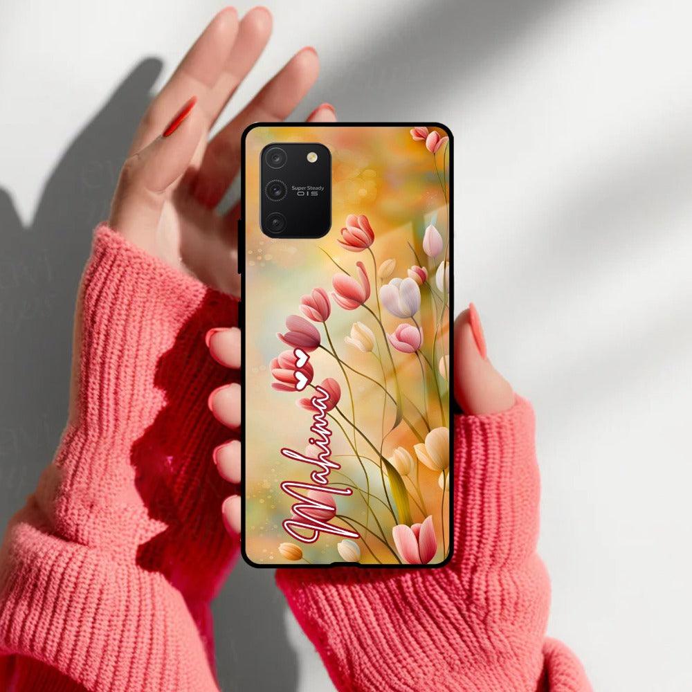 Tulip Floral Glass Case Cover For Samsung - ShopOnCliQ