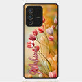 Tulip Floral Glass Case Cover For Vivo V23 Pro 5G