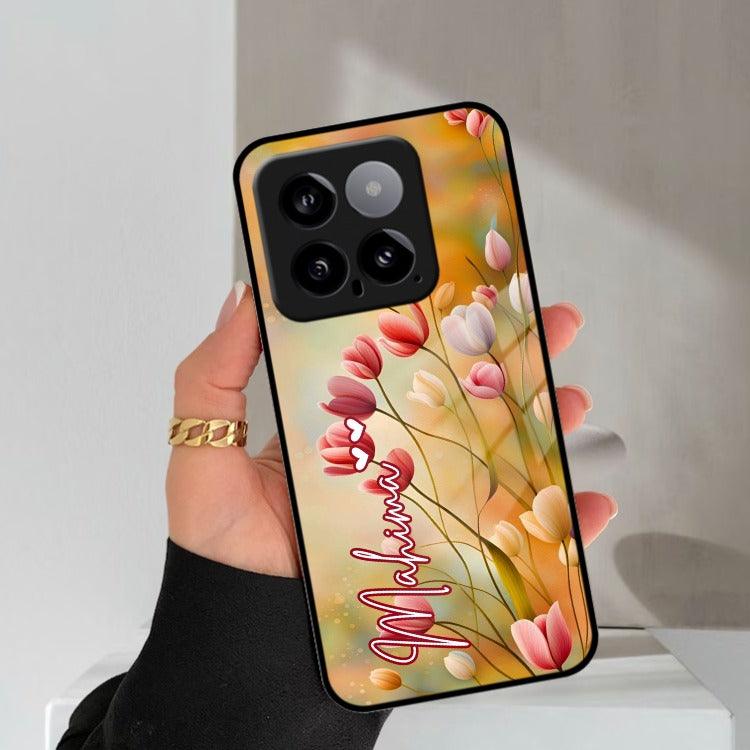 Tulip Floral Glass Case Cover For Redmi/Xiaomi - ShopOnCliQ