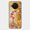 Tulip Floral Glass Case Cover For Xiaomi Mi 10I 5G