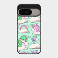 Unicorn Print Glossy Metal Case Cover For Google Pixel 9 5G
