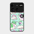 Unicorn Print Glossy Metal Case Cover For Nothing Phone 3 5G