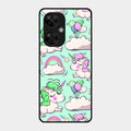 Unicorn Print Glossy Metal Case Cover For Oneplus Nord Ce 3 Lite 5G