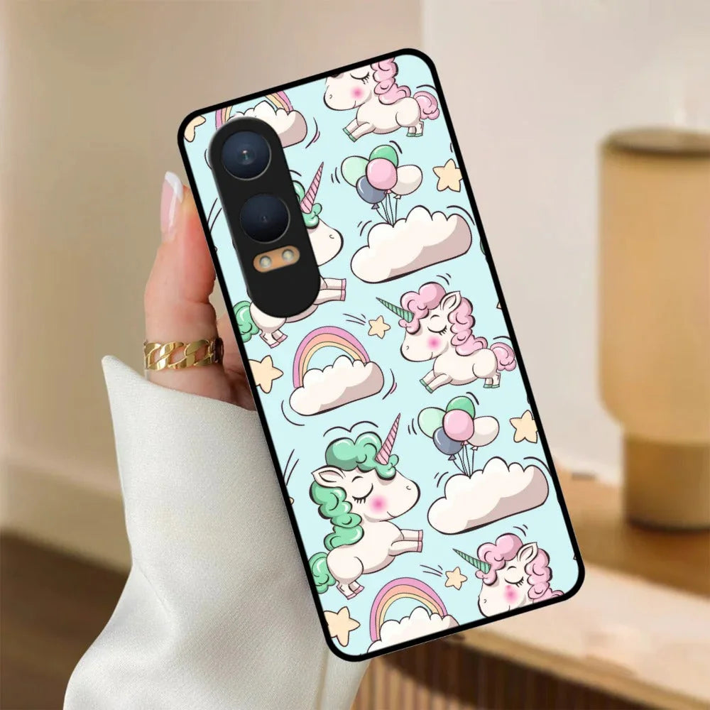 Unicorn Print Glossy Metal Case Cover For OnePlus - ShopOnCliQ