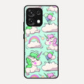 Unicorn Print Glossy Metal Case Cover For Oppo F31 5G