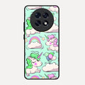 Unicorn Print Glossy Metal Case Cover For Oppo F31 Pro Plus 5G