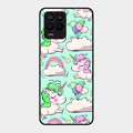 Unicorn Print Glossy Metal Case Cover For Realme 8 Pro