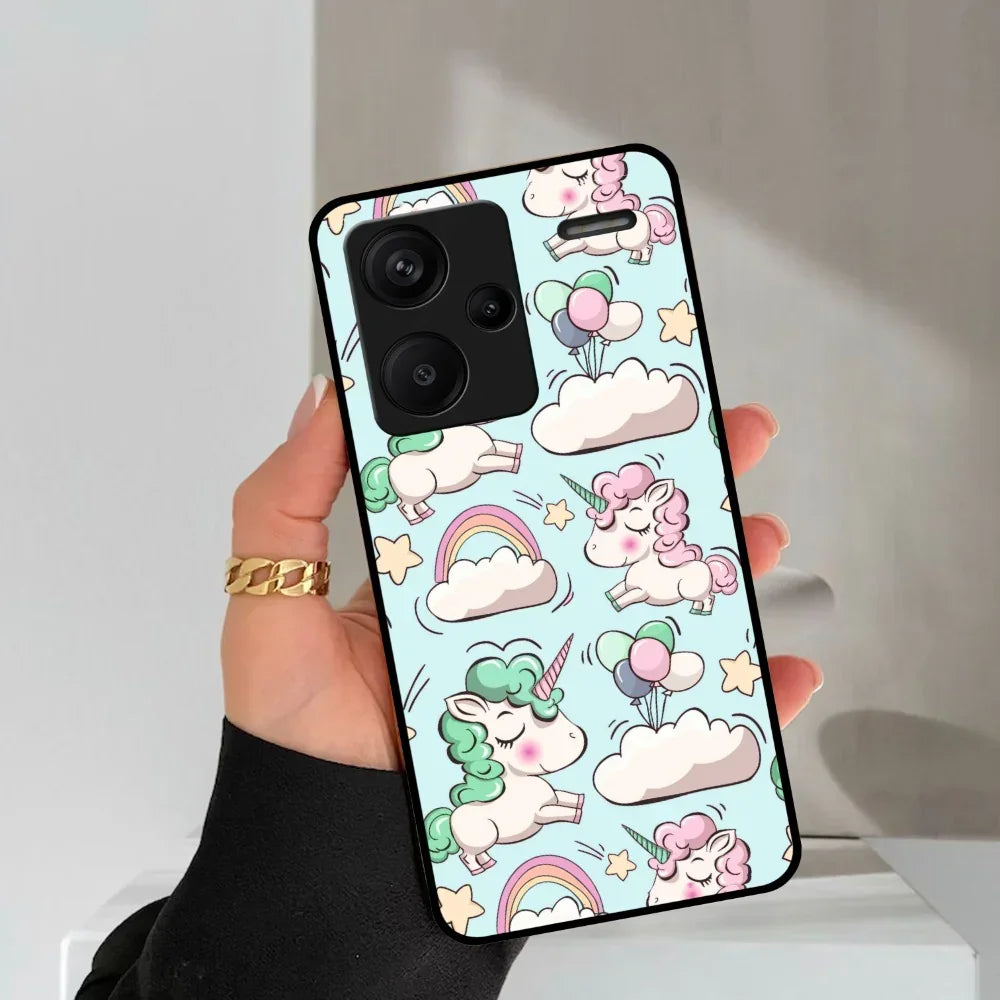 Unicorn Print Glossy Metal Case Cover For Redmi - ShopOnCliQ
