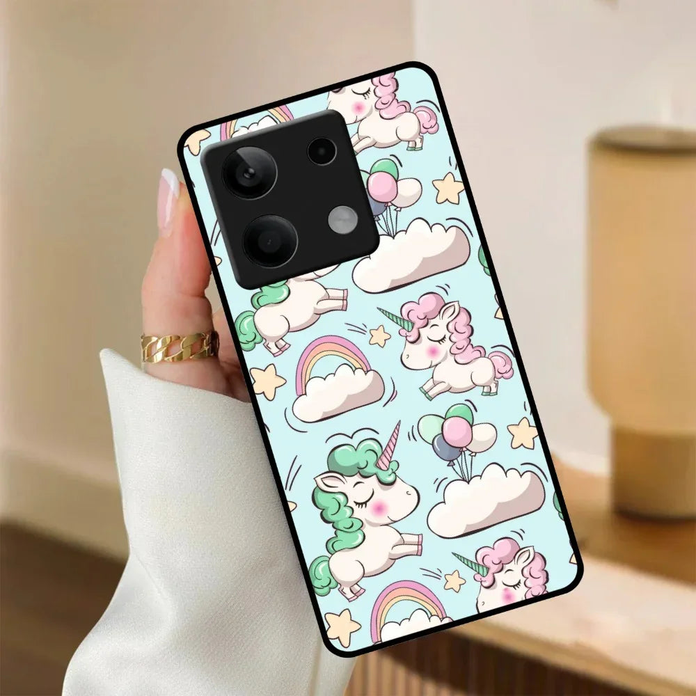 Unicorn Print Glossy Metal Case Cover For Redmi - ShopOnCliQ