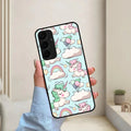 Unicorn Print Glossy Metal Case Cover For Samsung - ShopOnCliQ