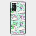 Unicorn Print Glossy Metal Case Cover For Samsung Galaxy S20 Fe 5G