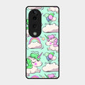 Unicorn Print Glossy Metal Case Cover For Vivo T3 Ultra