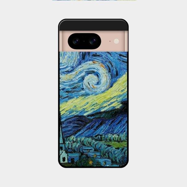 Van Gogh Art Glass Case Cover For Google - ShopOnCliQ
