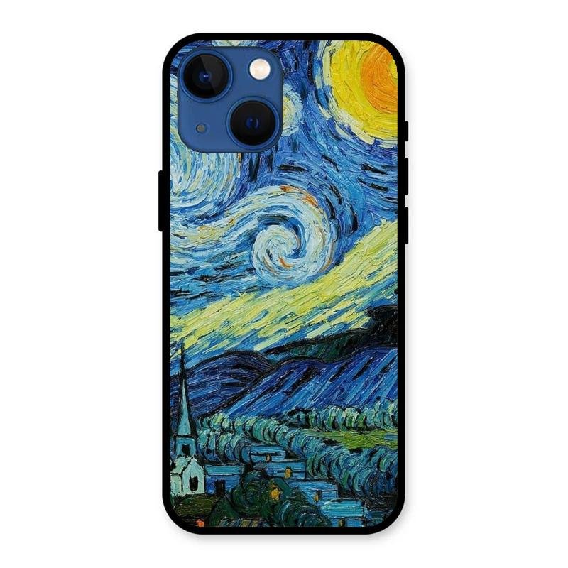 Van Gogh Art Glass Case Cover For iPhone 13 mini