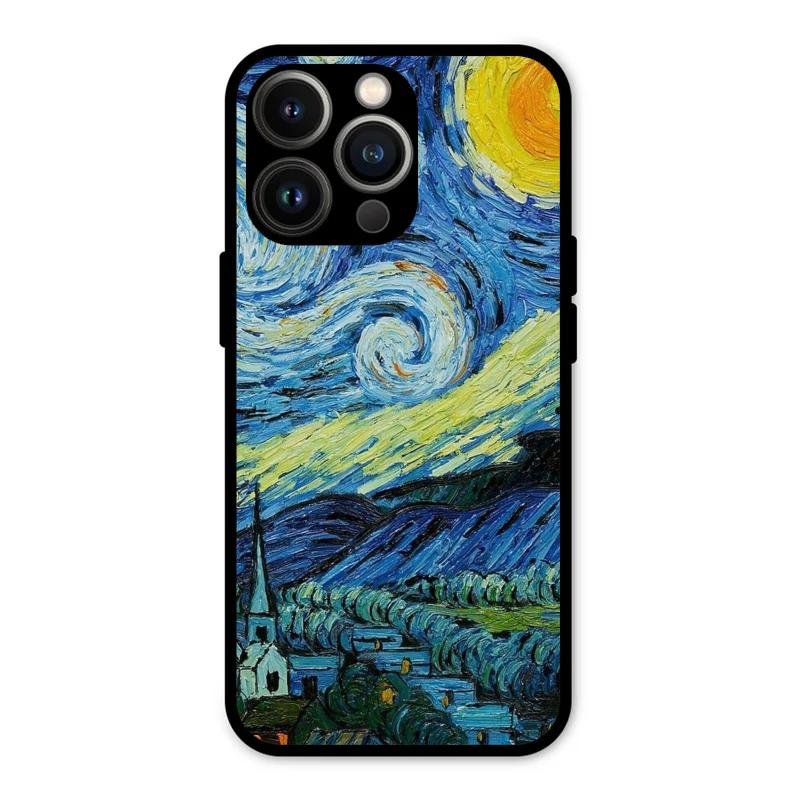 Van Gogh Art Glass Case Cover For iPhone - ShopOnCliQ