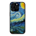 Van Gogh Art Glass Case Cover For iPhone 15 Pro Max