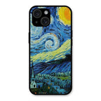Van Gogh Art Glass Case Cover For iPhone 15