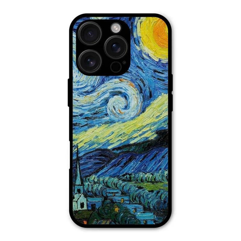 Van Gogh Art Glass Case Cover For iPhone - ShopOnCliQ