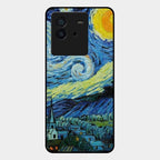 Van Gogh Art Glass Case Cover For Iqoo Neo 6 5G