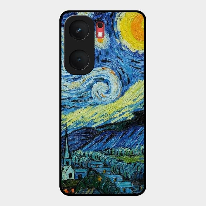 Van Gogh Art Glass Case Cover For Iqoo Neo 9 Pro 5G